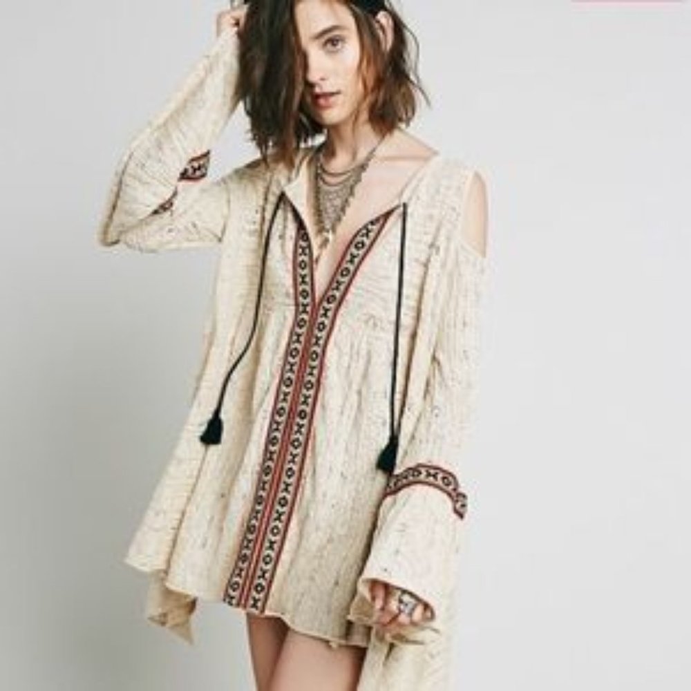 Free people /For the love of Flowers tunic